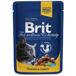 BRIT Cat Huhn und Truthahn  100g