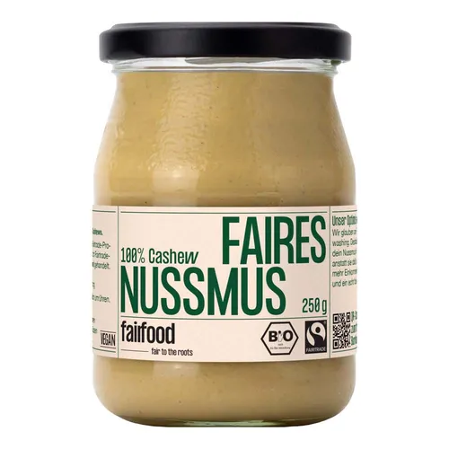 Cashew Nussmus 250g | FAIRFOOD