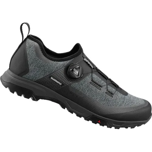 Shimano ET701 black (L01) 45 - Optimaler Tourenschuh - Mountainbikeschuhe für Herren, wasserabweisend mit BOA L6E Drehverschluss für präzise Passform und hervorragenden Halt bei jedem Wetter.
