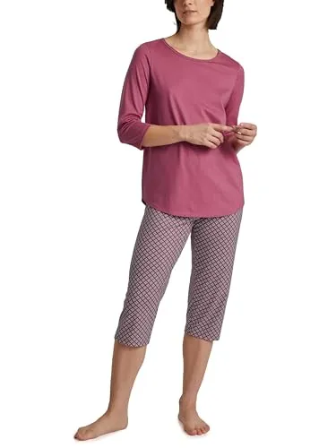 CALIDA Capri-Pyjama Special Damen (2 tlg) - Exklusiver 2-teiliges Pyjama aus der SPECIAL Kollektion, vereint Stil und Komfort für entspannte Nächte.