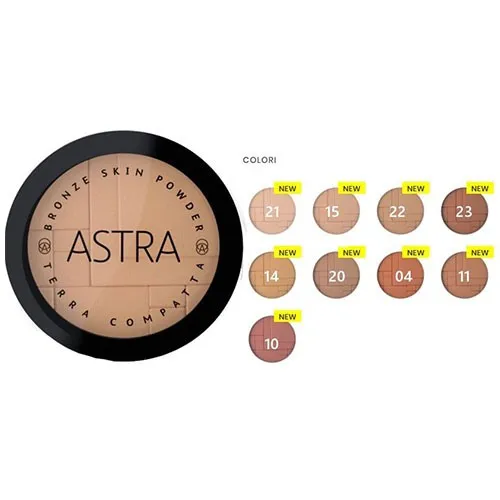 Bronze Skin Powder 11 Terra Compatta Astra