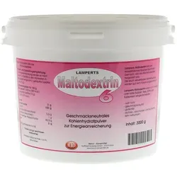 Maltodextrin 6 Lamperts Pulver 3000 g - Arzneimittel für schnelle Energieversorgung, ideal für Sportler und aktive Lebensstile.
