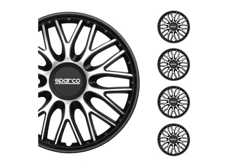 Sparco SPC1596SVBK Radkappen Roma Bicolor 15