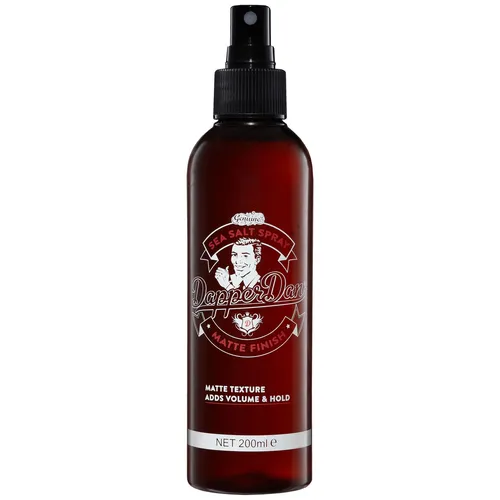 Dapper Dan Sea Salt Spray 200ml – mattes Finish, paraben- & silikonfrei