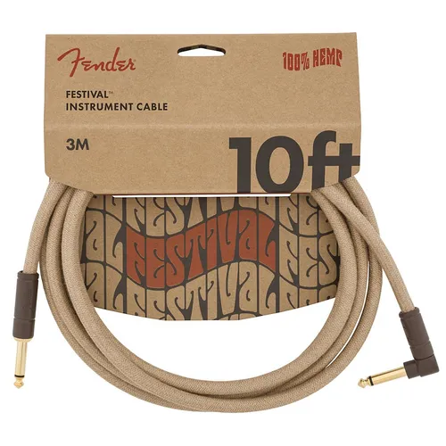 Fender FV Series Cable Pure Hemp NAT in braun von Fender