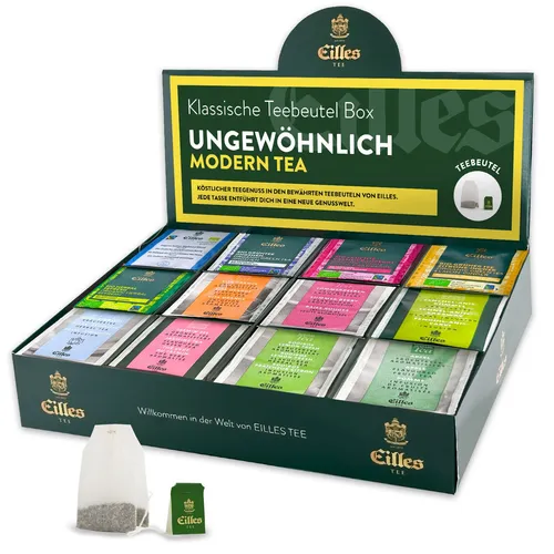 MODERN Mischbox mit 12 Sorten EILLES Teebeutel