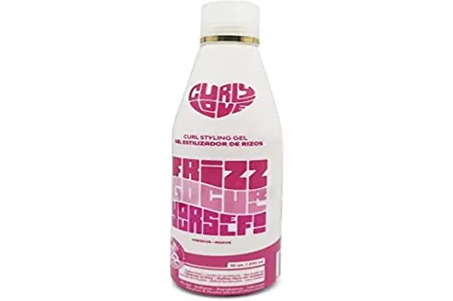 Curly Love Styling Gel, 290 ml, für Locken, entfernt Frizz und hält Feuchtigkeit ohne Ablagerungen oder Rückstände