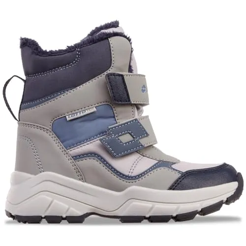 Lotto Klettboot Gr. 31 - Wasserdicht und Warm - Wanderschuhe mit kuschelig-wärmendem Futter, ideal für Outdoor-Abenteuer bei jedem Wetter. Perfekte Passform und praktische Klettverschlüsse für einfaches An- und Ausziehen.