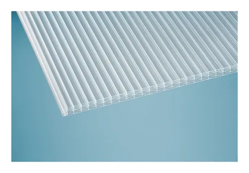 Deluxe Polycarbonat Hohlkammerplatte 980 x 2000 x 25 mm - Klar - Hochwertige Polycarbonatplatte für optimale Wärmeisolierung und hohe Lichtdurchlässigkeit, ideal für Gewächshäuser und Überdachungen.