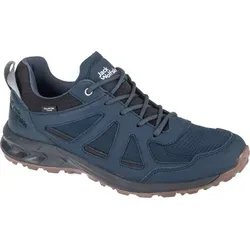Jack Wolfskin Woodland 2 Texapore Low M - Wasserdichte Herrenschuhe für Outdoor-Abenteuer - Wanderschuhe mit TEXAPORE-Membran, die Ihre Füße bei jedem Wetter trocken halten. Leichter Schaft und griffige Gummiaußensohle für optimalen Halt beim Wandern und Laufen.
