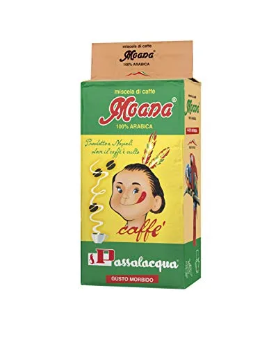 Passalacqua Moana, gemahlen 250 gr. Espressokaffee