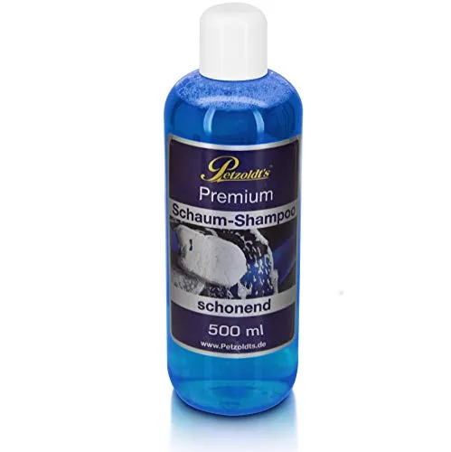 Petzoldt's Petzoldts Schaum-Shampoo, schonend, auch für Cabrio-Stoffverdecke, 500 ml