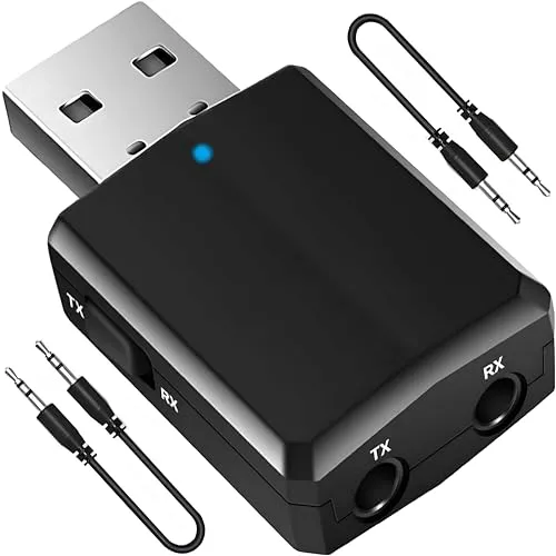 Retoo Bluetooth 5.0 Adapter USB Audio Empfänger