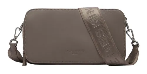 Liebeskind Clarice Umhängetasche M aus Leder in Grau
