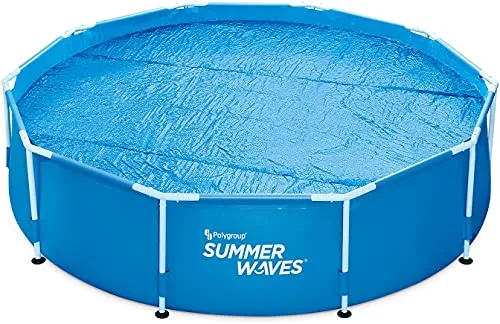 Summer Waves Solarabdeckplane rund für Easy & Frame Pools 305 cm