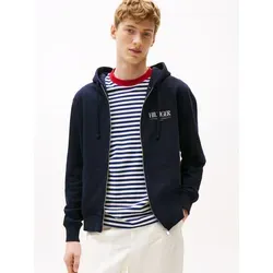 Tommy Hilfiger Herren Hoodie mit Reißverschluss - Kapuzenpullover für Herren aus 100% regenerativer Baumwolle, ikonisches Design mit hohem Tragekomfort für Sport und Alltag, ideal als Geschenk.