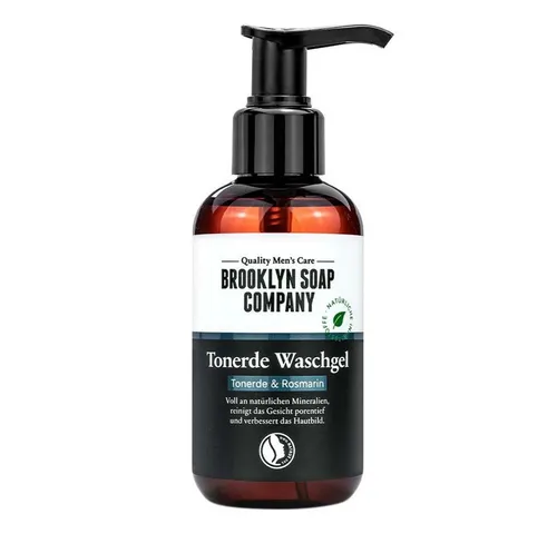 Brooklyn Soap Company Gesichtsreinigungsgel Gesichtspflege - Tonerde Waschgel 150ml