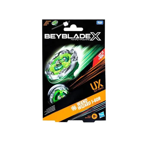 Beyblade X Starter Pack – HSG1538 – Kreisel + Launcher Green Wand Wizard