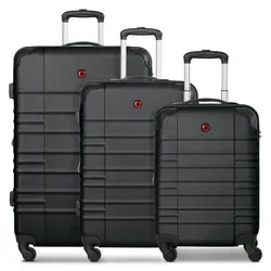 Wenger Trolleyset Amplar Evo, 3-teilig, ABS mit 4 Rollen von Wenger