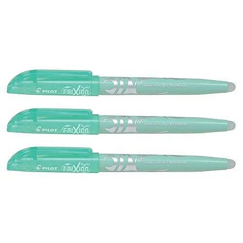 PILOT Frixion Light Pastellgrün 3er-Set