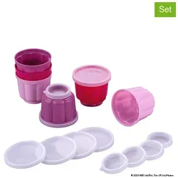 Dr. Oetker 6er-Set Puddingförmchen mit Deckeln