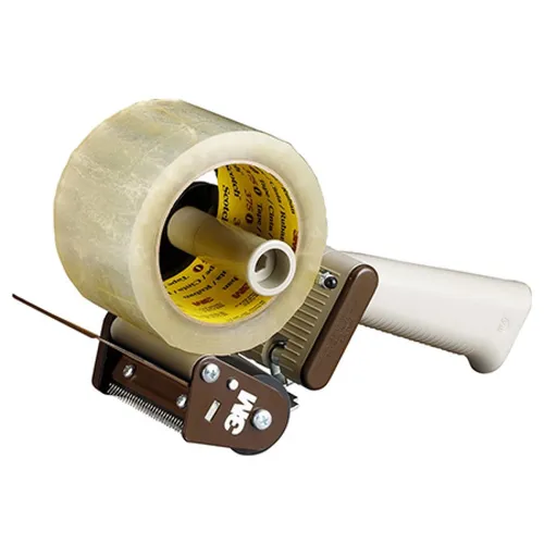 Scotch Klebebandabroller H153, 72 mm - Büro-Klebebandabroller mit reibungsloser, leiser Funktion für geräuschempfindliche Umgebungen. Der Pistolengriff ermöglicht einfache Einhandbedienung und bietet Kontrolle beim Abdichten und Bündeln.