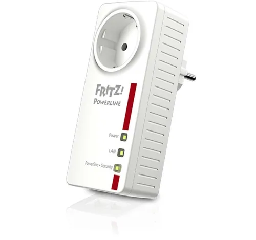 AVM FRITZ!Powerline 1220 Adapter - Hochgeschwindigkeits-Netzwerkerweiterung über Stromleitung, bis zu 1.200 MBit/s für Streaming und Online-Gaming