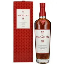 The Macallan 18 Years Sherry Oak Cask Whisky in Geschenkbox - Exklusiver 18-jähriger Whisky aus Sherry-Eichenfässern, 43% Vol., perfekt als Geschenk für Kenner und Genießer.