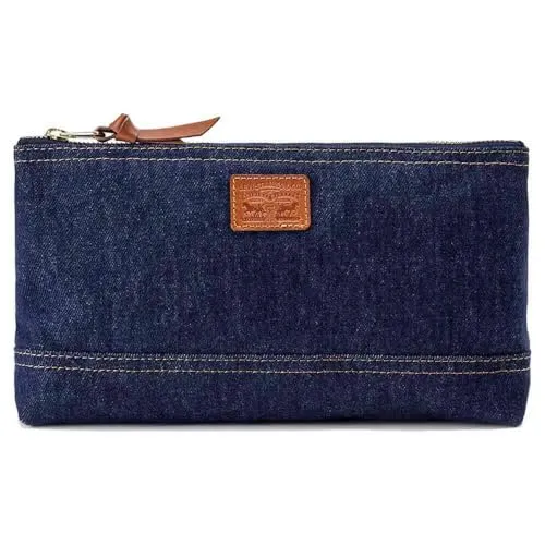 Levi's 0020A-0000 Elevated Style Pouch - Mode-Hüfttaschen aus klassischem Denim, praktisch und stilvoll – das Original Levi's mit dem ikonischen roten Tab.