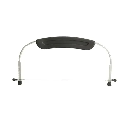 Stück Kuchenschicht, Kuchenschneider, 30,5 x 16,5 cm, verstellbarer Kuchenschneider, Kuchennivellierer, Kuchenmesser mit Wellenschliff, Kuchensteppwerkzeug, Backzubehör 1