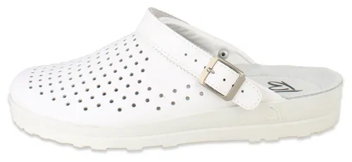 Beck Herren-Clogs Theo mit Fersenriemen - Herren-Pantoletten mit atmungsaktivem Design und hochwertigem Fußbett für optimalen Komfort. Ideal für Pflegeberufe und den Alltag.