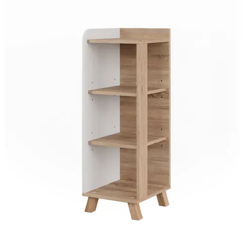 Vicco Midischrank Karen, Sonoma/Weiß, 30 x 90 cm