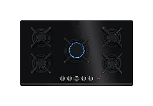 Electrolux KGG953753K Gaskochfeld, 90 cm, Schwarz, 5 Zonen