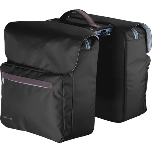Racktime Ture Doppeltasche carbon black