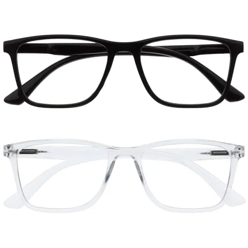 OPULIZE NYX Blaulichtfilter Lesebrille für Damen Herren