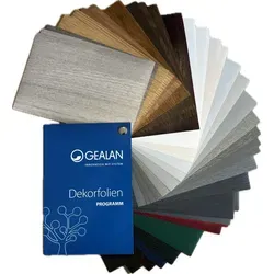 Produktbild Gealan Dekorfolien Farbmuster für Kunststoffprofile