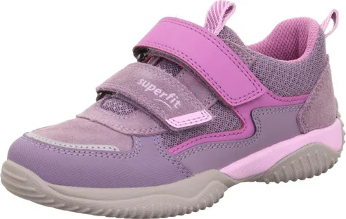Superfit Storm Halbschuh Sneaker lila EUR 32 - Sneaker für Kinder mit WMS-System, bequemer Einstieg und herausnehmbarer Innensohle für Hygiene. Rutschfeste Gummi-Phylon-Sohle für sicheren Halt.