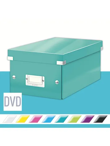 Leitz Click & Store WOW DVD Aufbewahrungsbox Eisblau