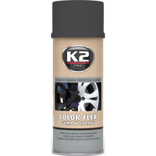  K2 Color flex, Sprühfolie, Sprühgummi, schwarz, matt, 400ml 30,18 EUR/l