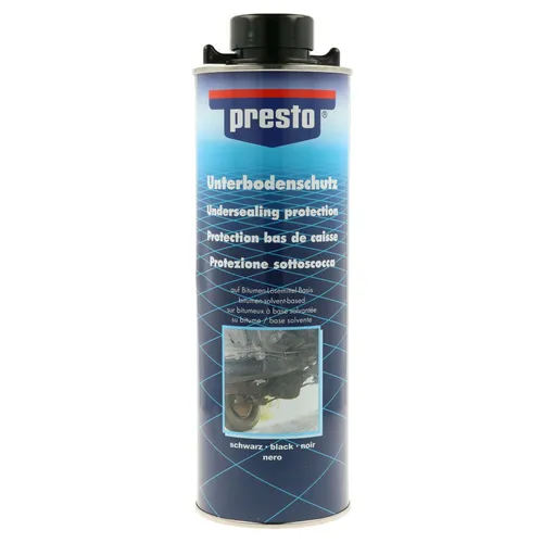 presto Unterbodenschutz Unterbodenschutz Bitumen schwarz 1000 ml 603239