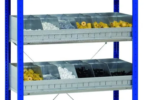 Produktbild Schüttgutmulde 400 x 1000 mm (T x B), verzinkt
