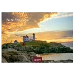New England 2026 Kalender 35x50cm - Großformatiger Wandkalender mit 14 beeindruckenden Bildern, ideal für Nordamerika-Fans, erscheint 2025 in deutscher Sprache.