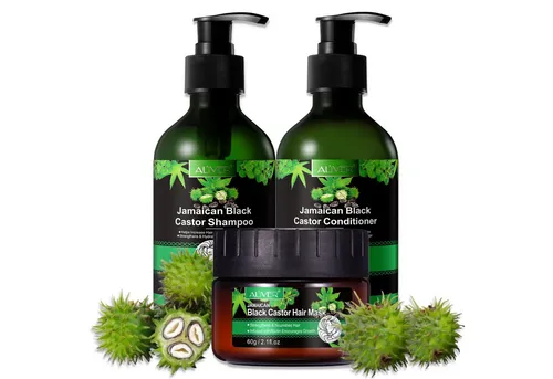 ALIVER Haarpflege-Set mit Jamaikanischem Rizinusöl von Aliver