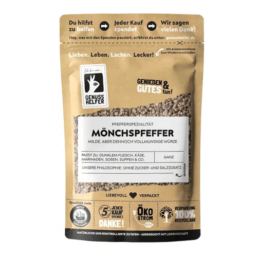Mönchspfeffer, ganz Bremer Gewürzhandel, 50g