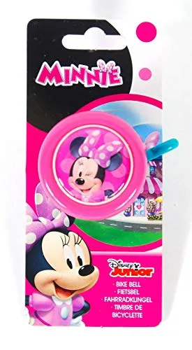 Kubbinga Kinder Disney Minnie Fahrradklingel, Mehrfarbig, Einheitsgröße