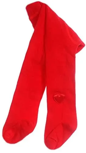 La Bortini Strumpfhose rote Baby Strumpfhose 50 56 62 68 74 80 86 92 Rot Weihnachten (80-86)