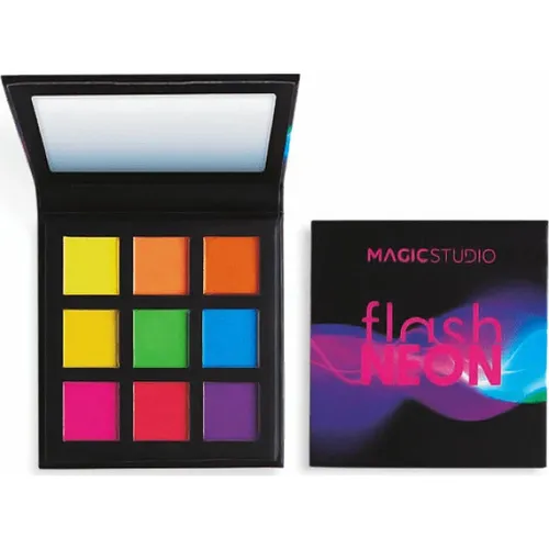 Magic Studio Eyeshadow Palette - Bunte Lidschattenvielfalt - Lidschattenpalette mit lebendigen Farben, ideal für kreative Looks und jeden Anlass.