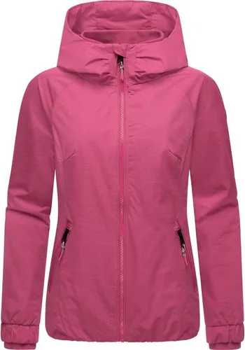 Ragwear Damen Winterjacke Dizzie Warm Rain Fuchsia Gr. L - Funktionsjacke, wasserdicht mit 11.000 mm Wassersäule, atmungsaktiv und ideal für kalte Wintertage – stilvoll und funktional für jeden Anlass.