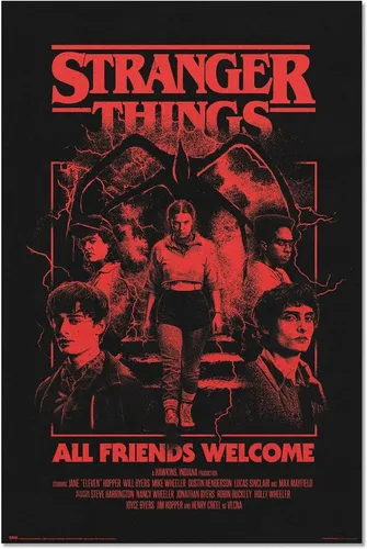 Poster Stranger Things - Staffel 5 - Welcome - Poster 61x91,5 cm