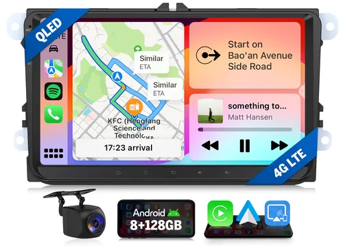 8GB 128GB Autoradio Radio für VW Golf 9